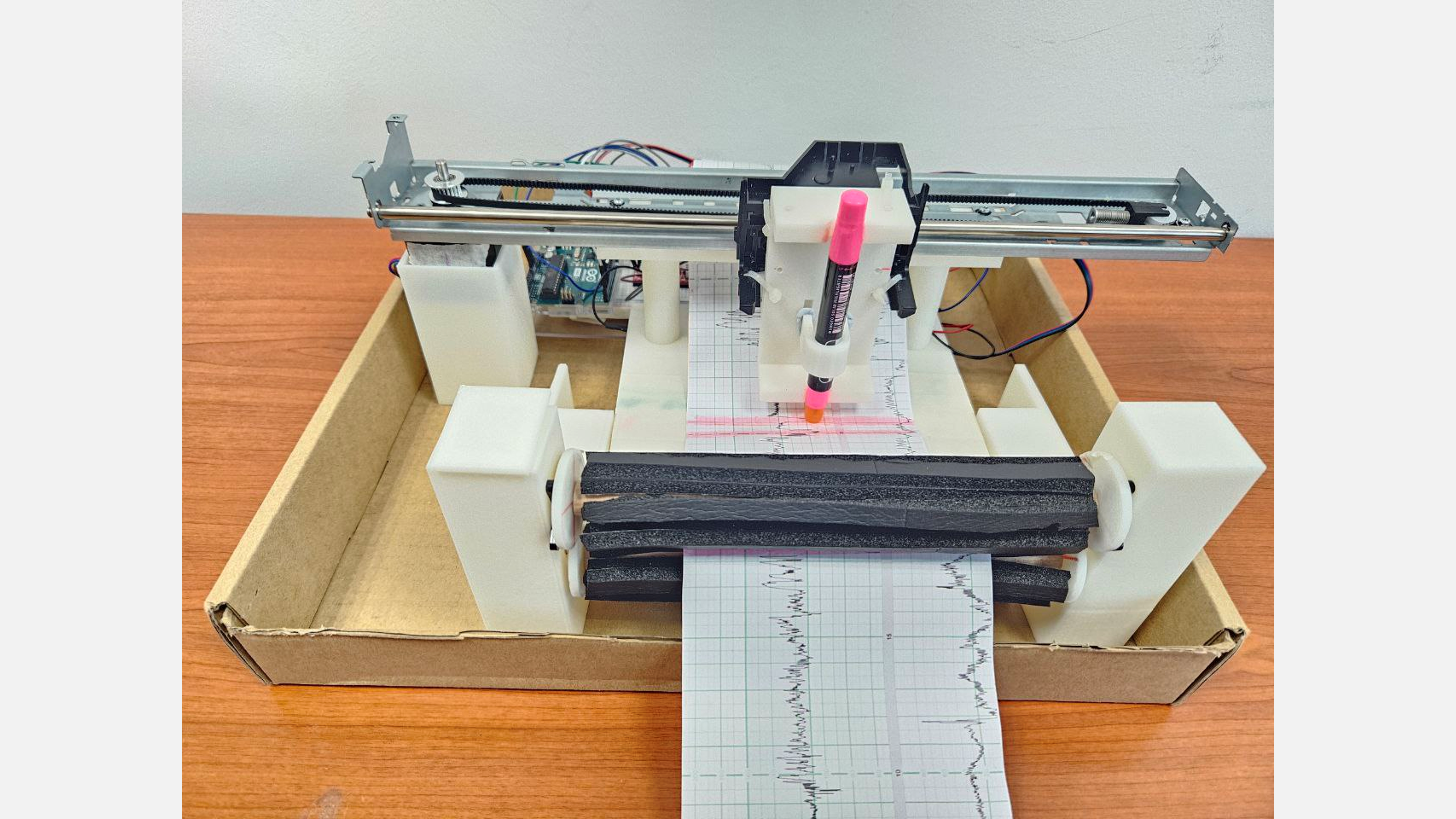 Physical prototype of IntelliBeats