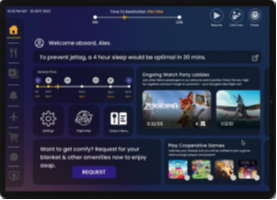 Adjusting your sleep schedule in the air