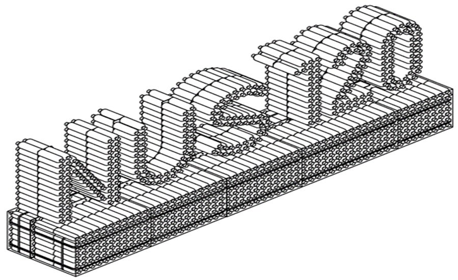 Final Design: Block-Form PET Bottle Sculpture