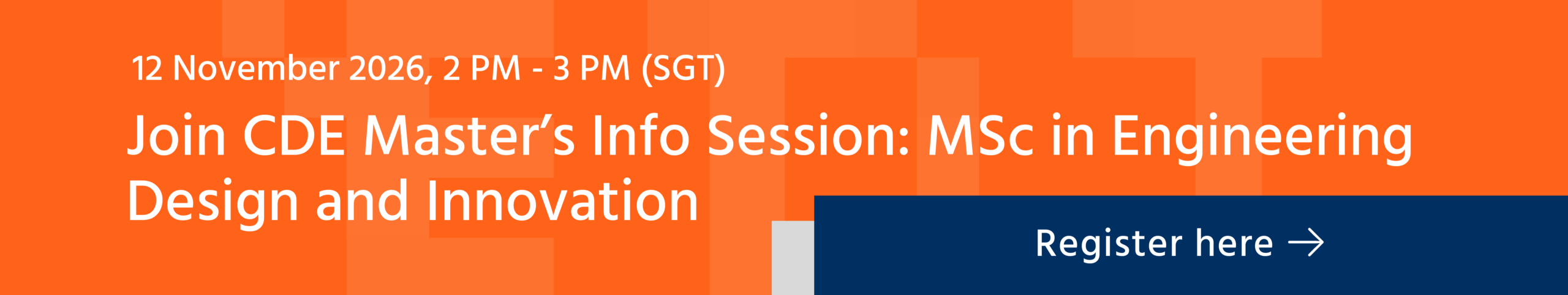 CDE Online Info Session banner
