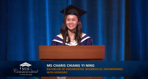 Charis Chiang Valedictorian