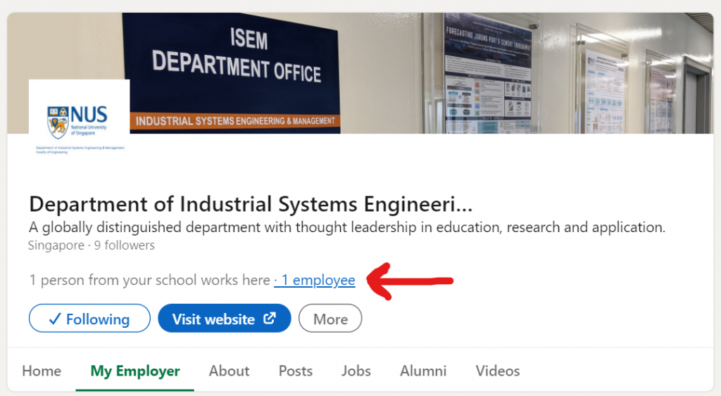 LinkedIn Guide (Staff) – Industrial Systems Engineering and Management