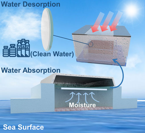 Solar Energy Triggered Clean Water Harvesting