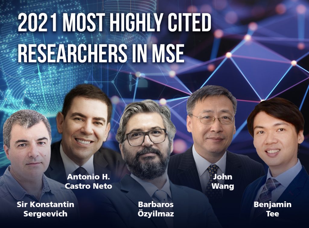 2021 MSE Highly Cited Researchers