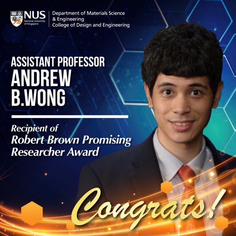 Assistant Professor Andrew Barnabas Wong
