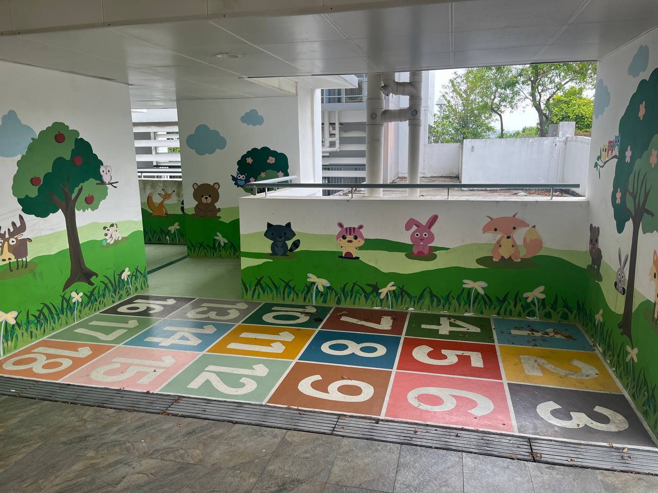 Children’s play area at Alkaff Vista. 
Image Credit: Joshua Ong