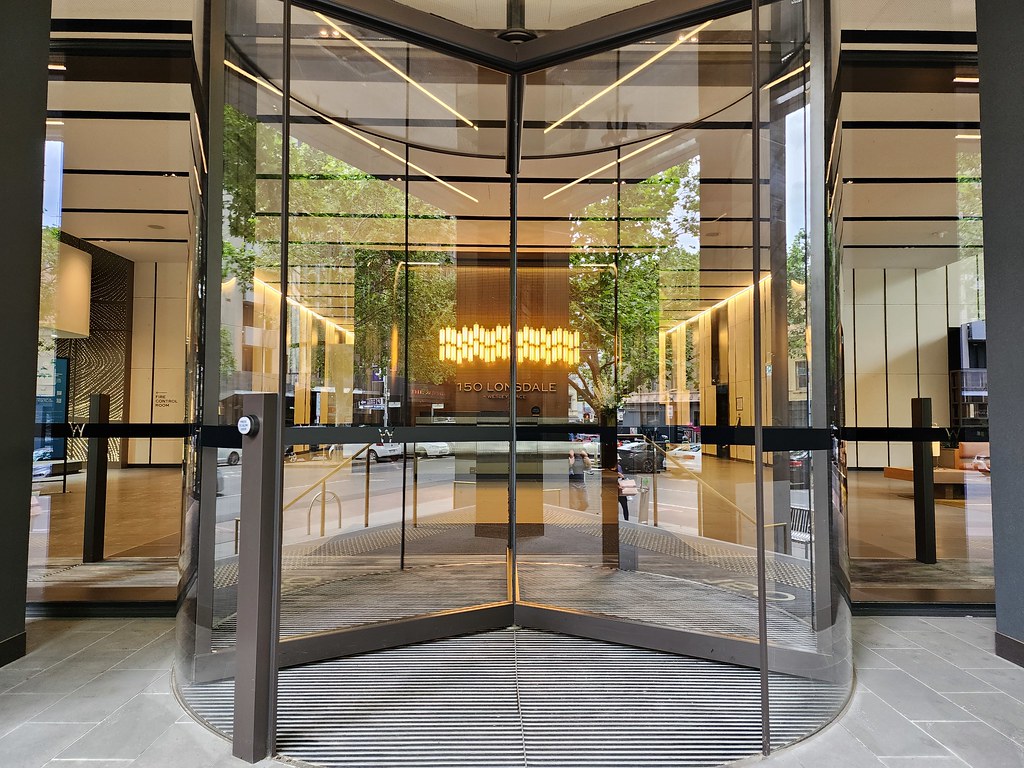 Image Credit: "Shiny new entrance - Wesley Place 150 Lonsdale Street, Melbourne" by Alpha, used under CC BY-NC 2.0