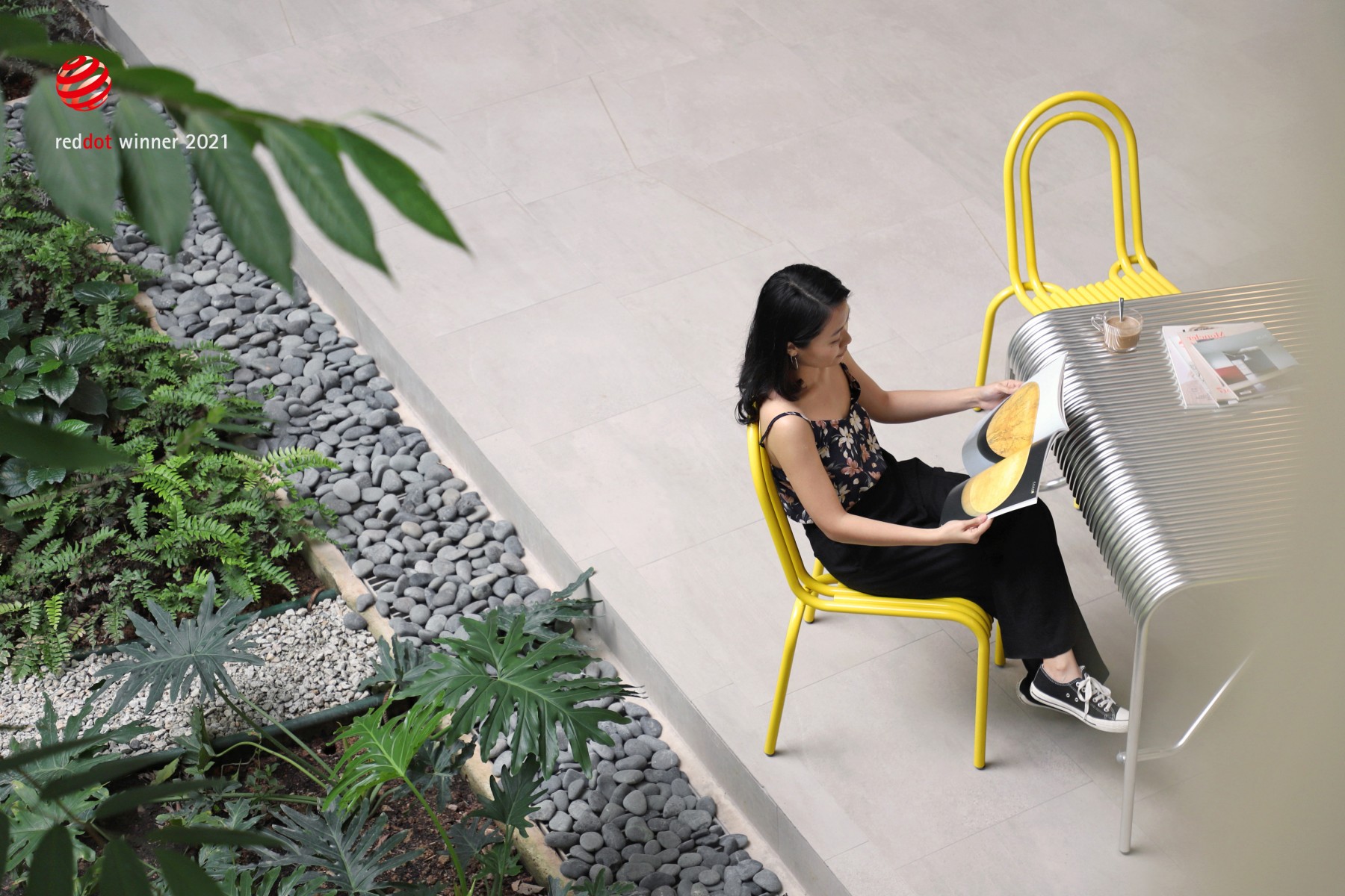 The Aline Chair at the NUS School of Design and Environment.