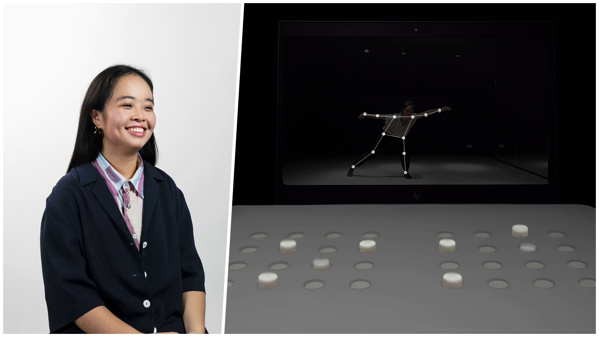 Through Kinetic Soul, Lim Shi Yun enables the visually impaired to experience dance.