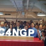 Prof Lee and team at C4NGP 2018