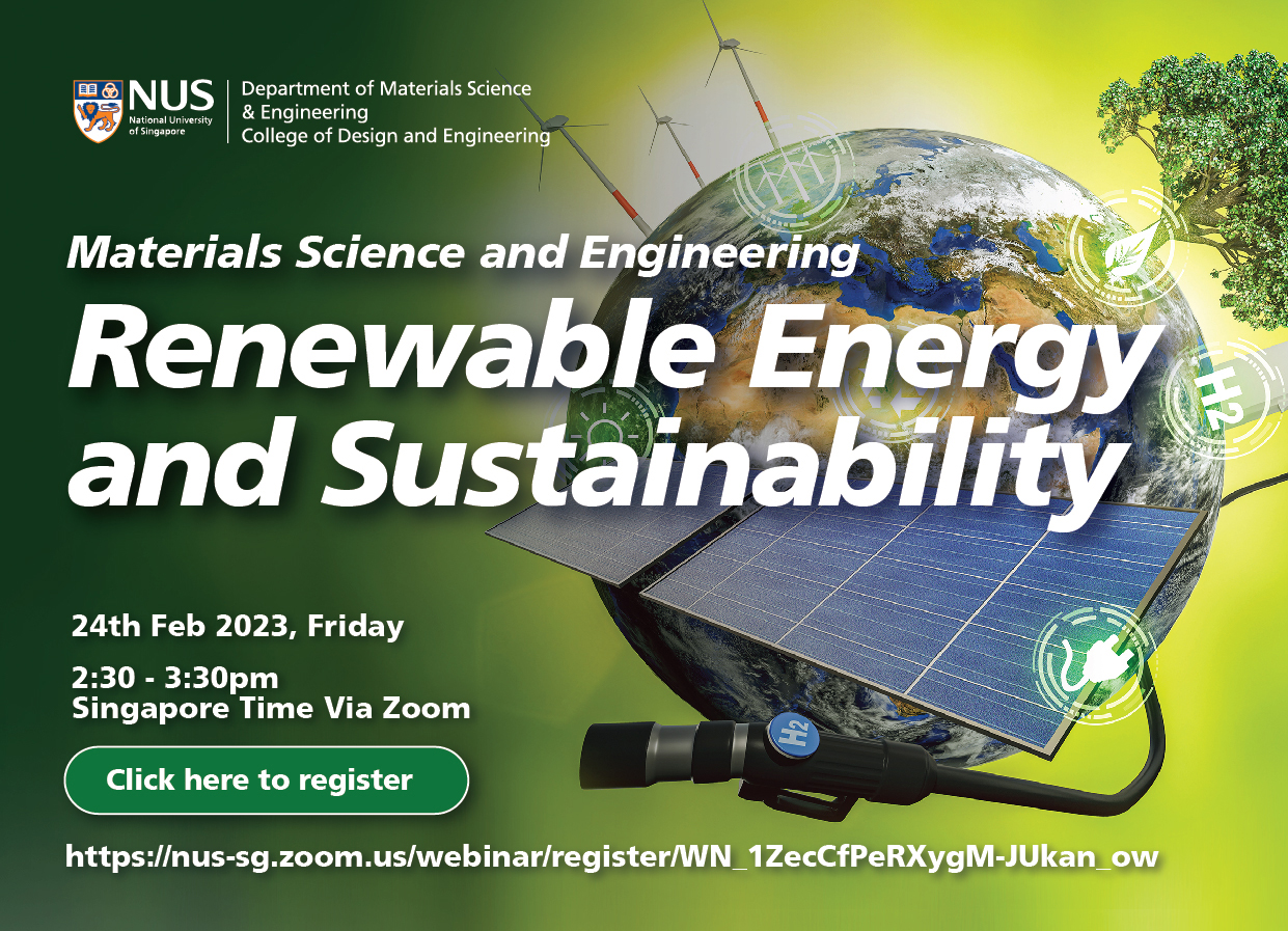 Materials Science And Engineering In Renewable Energy And ...