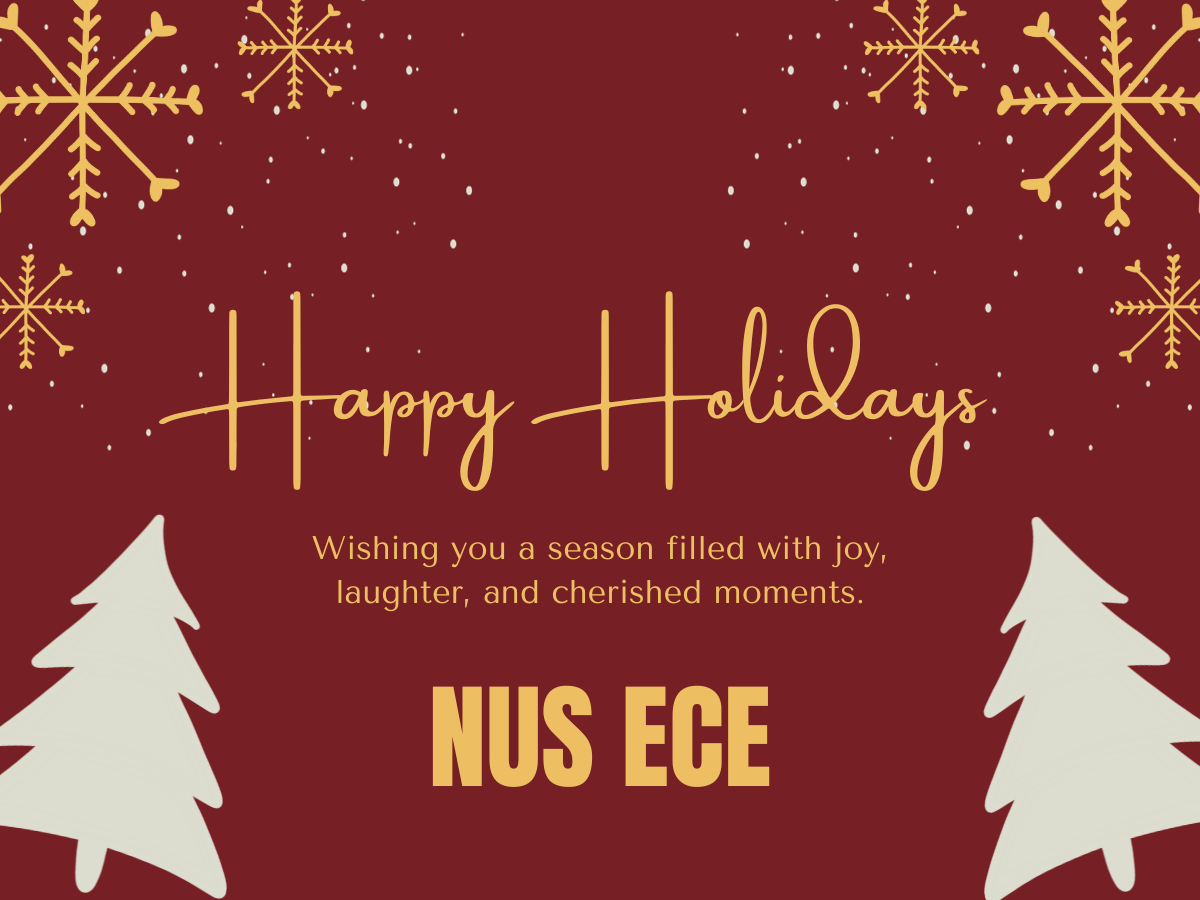 NUS ECE Happy Holidays