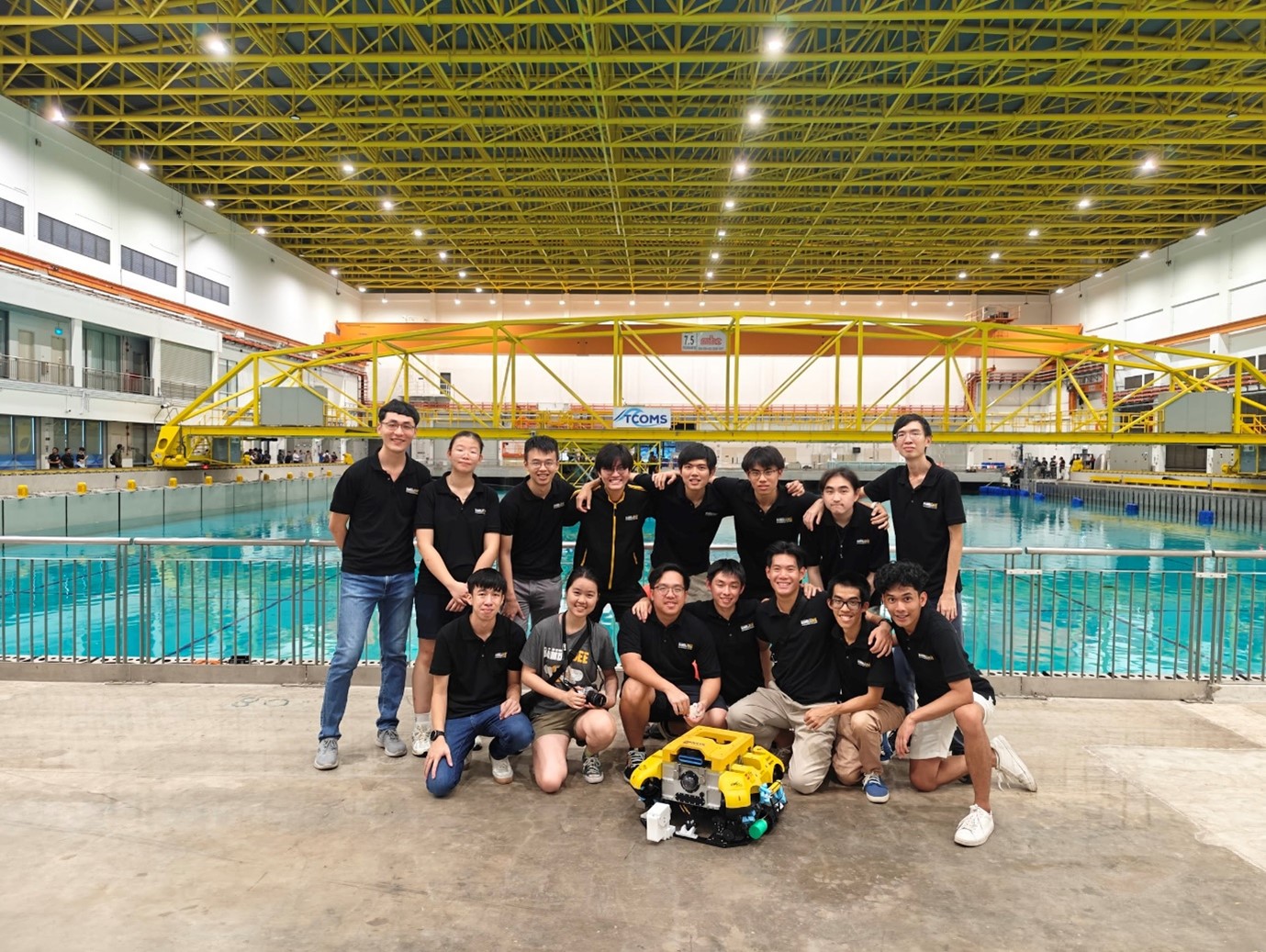 The bonus round was held at NUS TCOMS, in which Team Bumblebee clinched first place. 