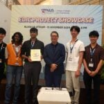 SAM was spotted heading from booth to booth at the EDIC Project Showcase. The team was awarded the “Most Fun Project”. 