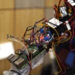 Robotic arm closeup