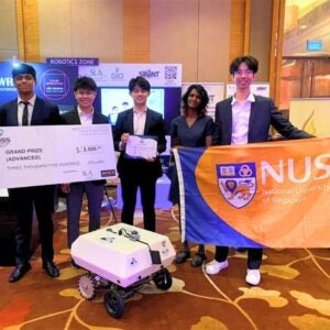 CEG student and his team won overall winner of the GNSS Innovation Quest (Advanced Category) at Expand Space