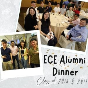 ECE Alumni Dinner (Class of 2016 & 2017)