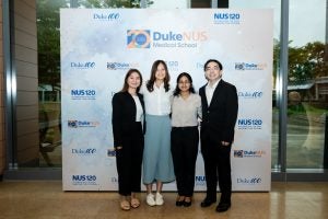 BME students at Duke-NUS' D-HIP Dazzle Day 2025