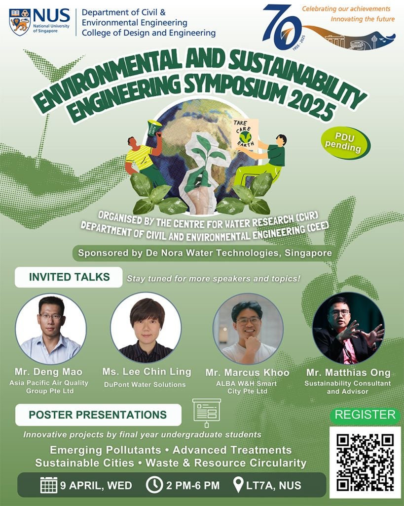 Event information for Environmental and Sustainability Engineering Symposium 2025
