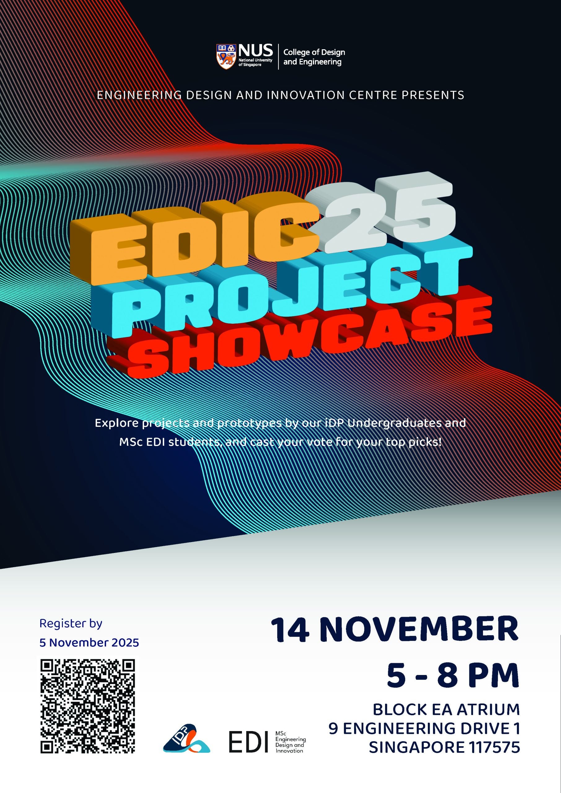 EDIC Project Showcase Nov 2025 - College of Design and Engineering