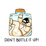 Don't Bottle It Up Image