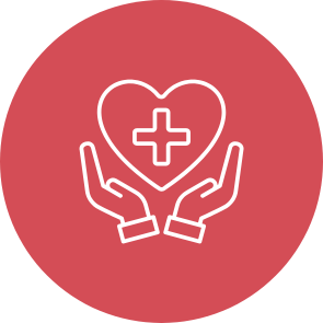 NUS CDE Robotics meets AI healthcare icon