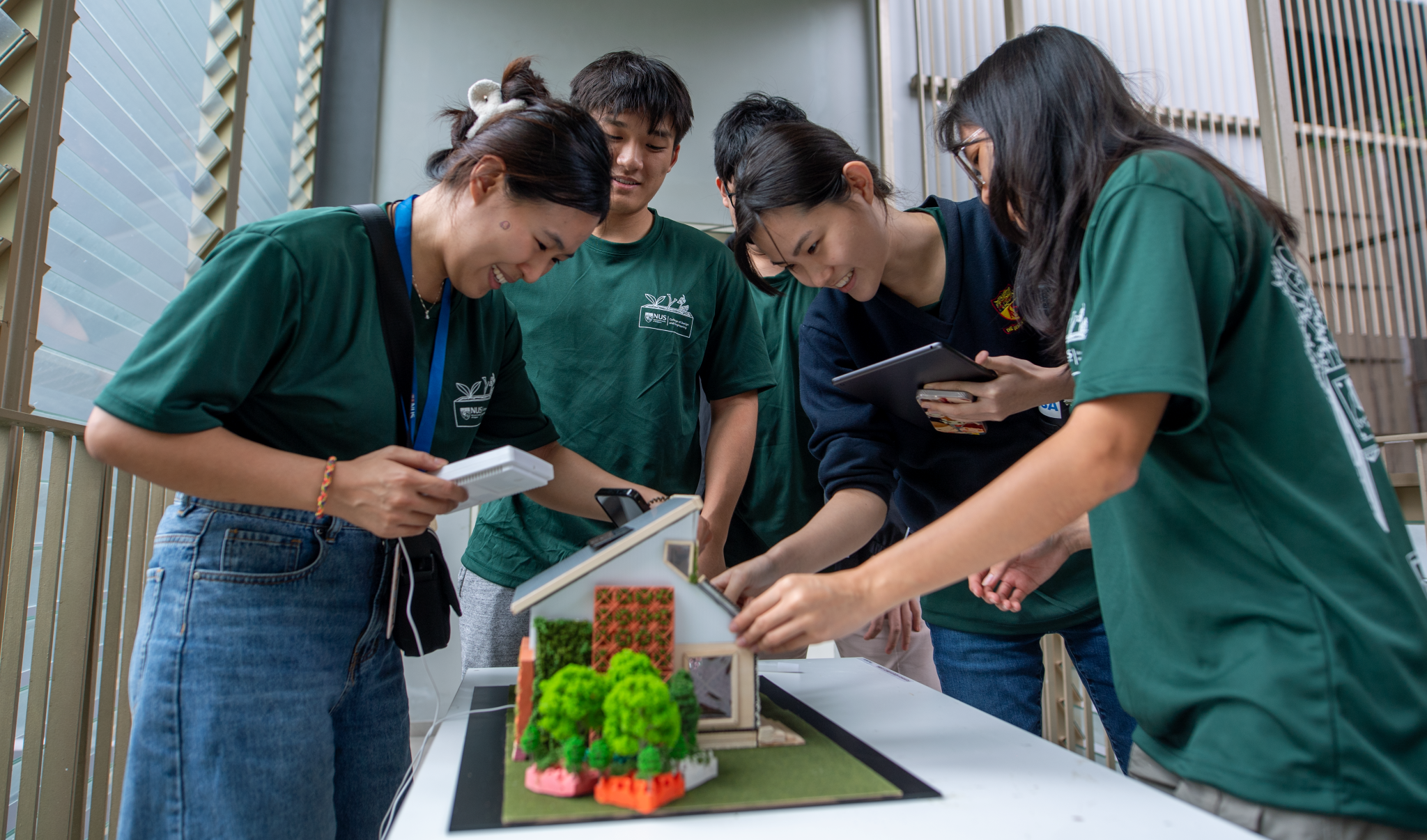 NUS CDE Outreach sustainable housing -materials technology workshop