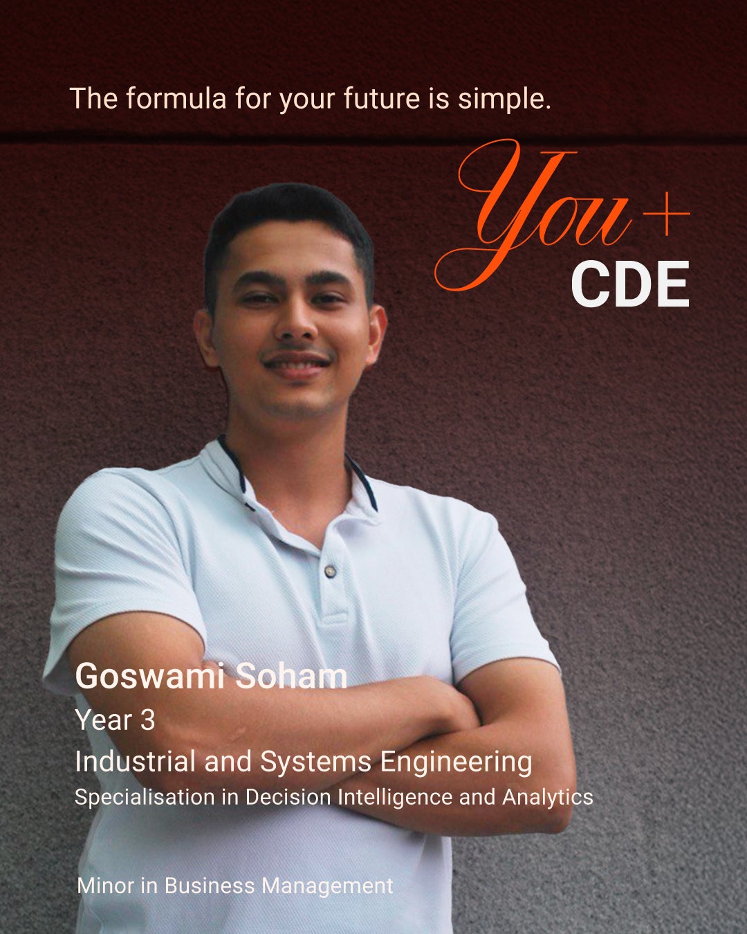 NUS CDE Admission profile