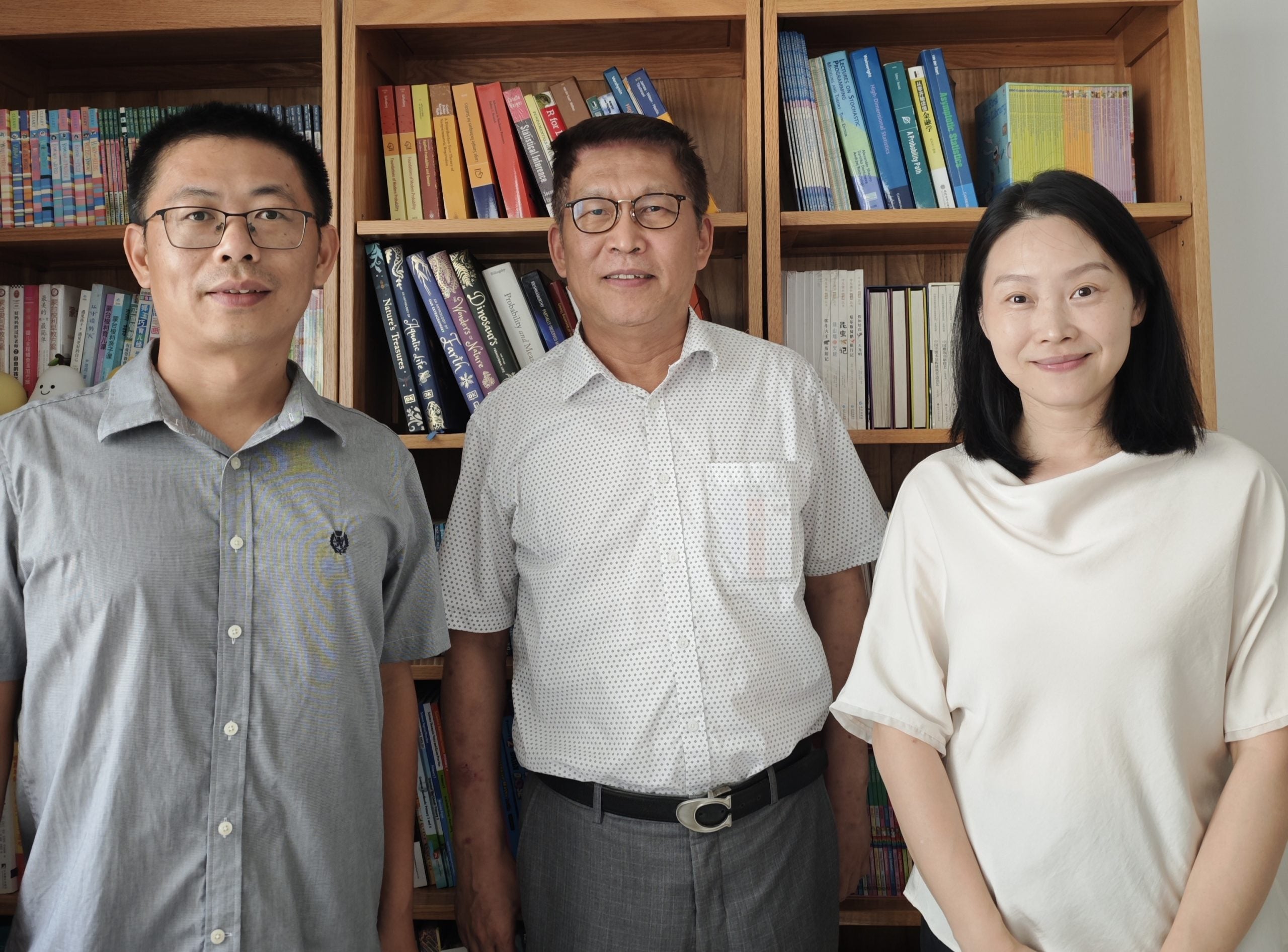 Authors (from left): Assoc Prof Ye Zhisheng, Prof Tang Loon Ching and Dr Shen Lijuan