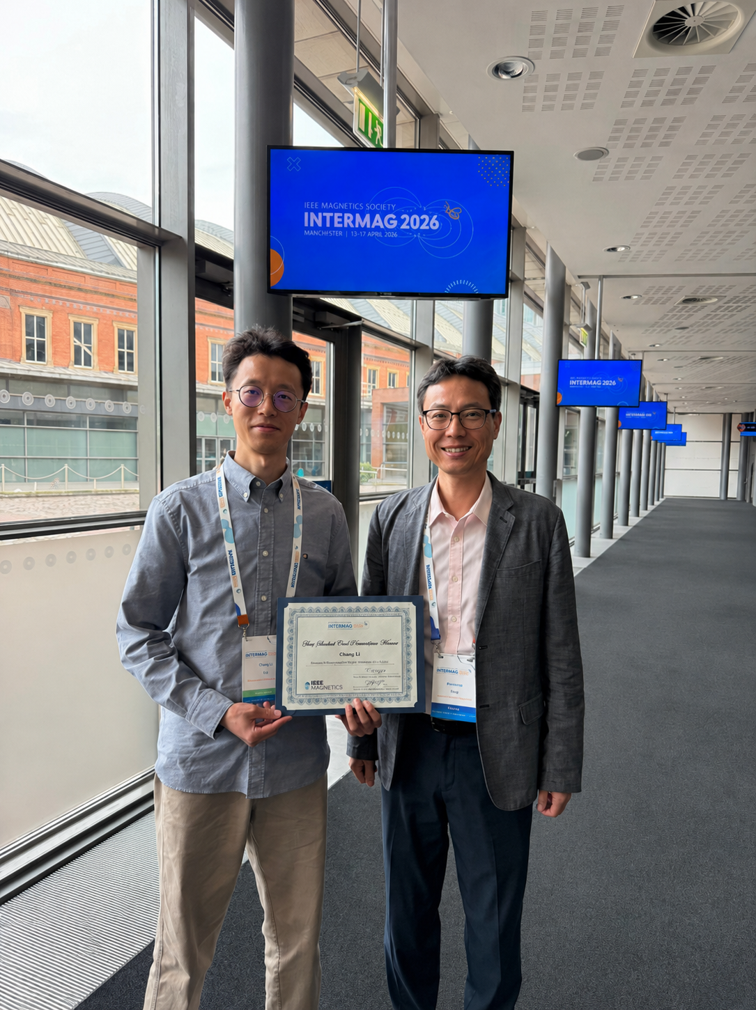 Chang Xu IEEE Intermag 2026