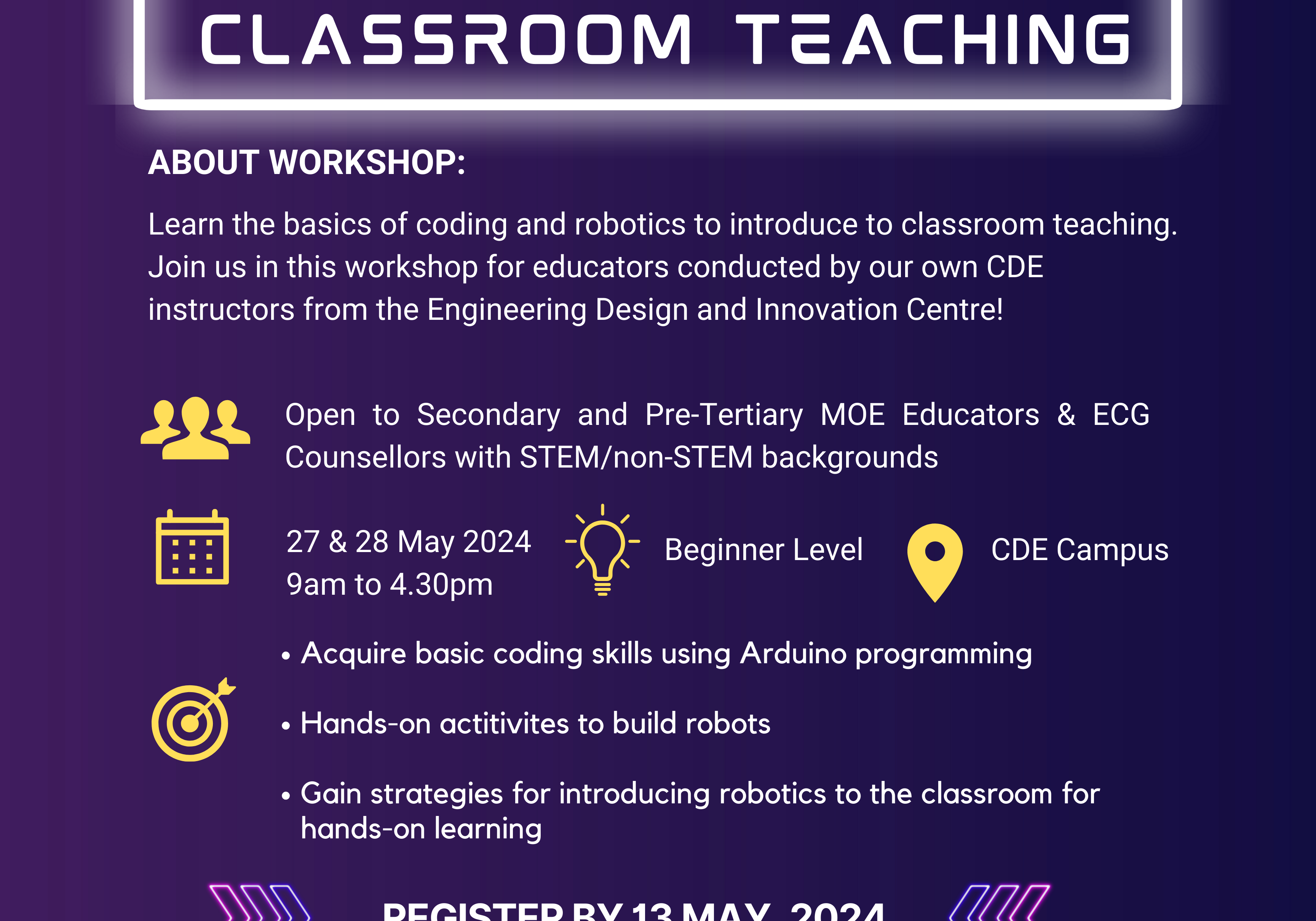 Arduino Workshop for Educators
