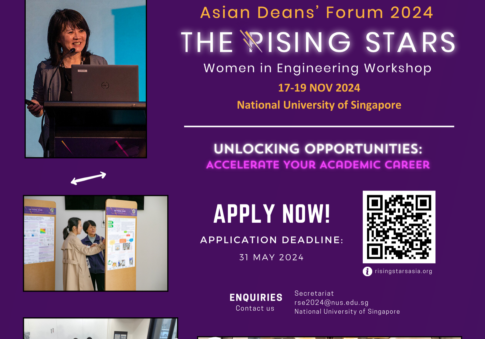 Asian Deans' Forum 2024 – The Rising Stars Women in Engineering Workshop