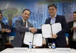MOU signing with Trimble (1)