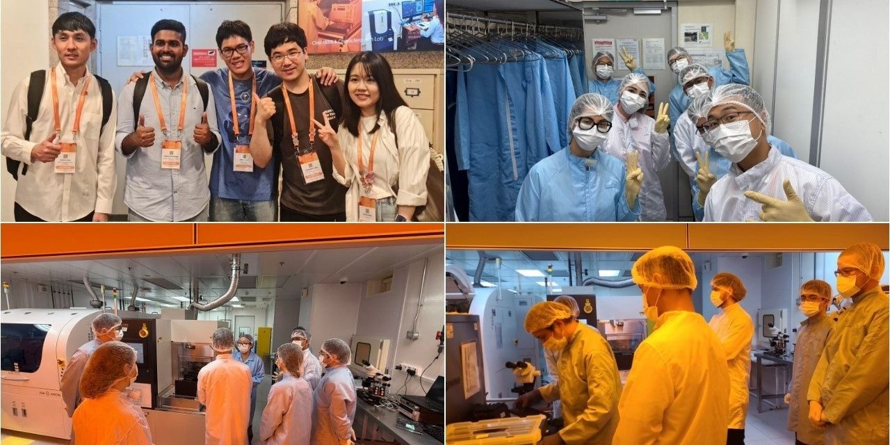 Touring E6NanoFab’s facilities: PhD students and doctorate researchers participating in the National Research Foundation’s 2025 Global Young Scientist Summit