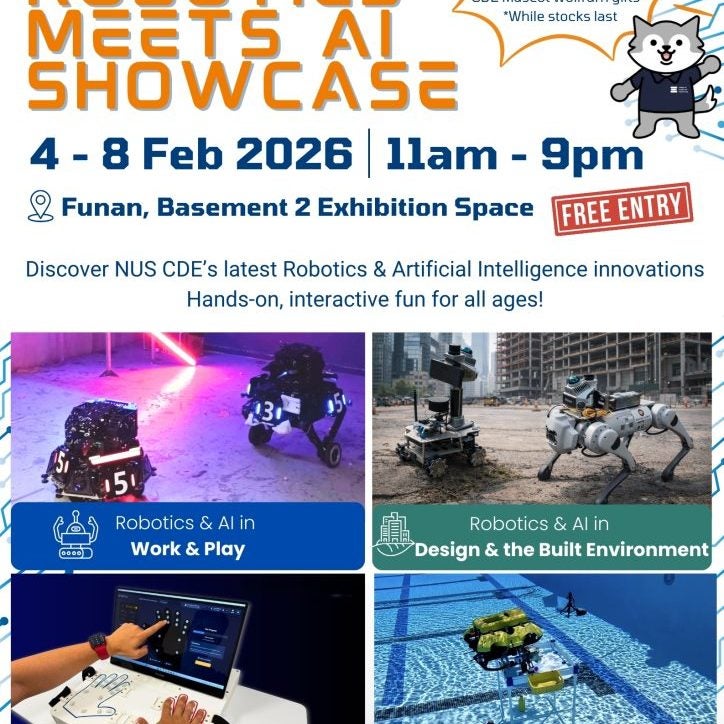 Robotics Meets AI showcase poster