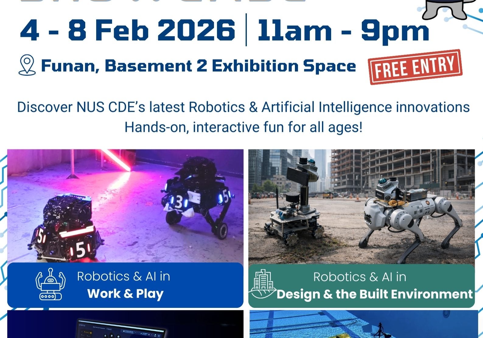 Robotics Meets AI showcase poster
