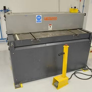 Sheet metal shearing